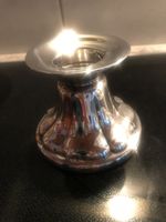 Schöner Vintage Silberkerzenständer