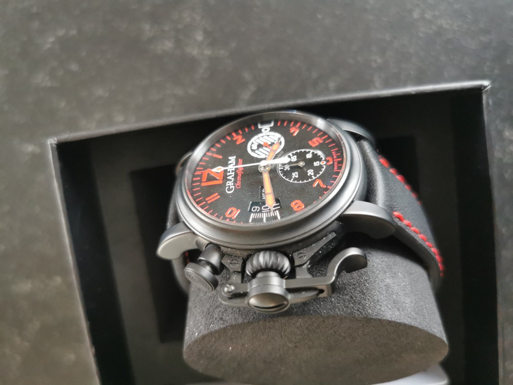 Graham Orologi: Graham Chronofighter Einzelstück Wunderschön! NEU – Nuovo (secondo la descrizione) da Bellmund venduto da amgam 3