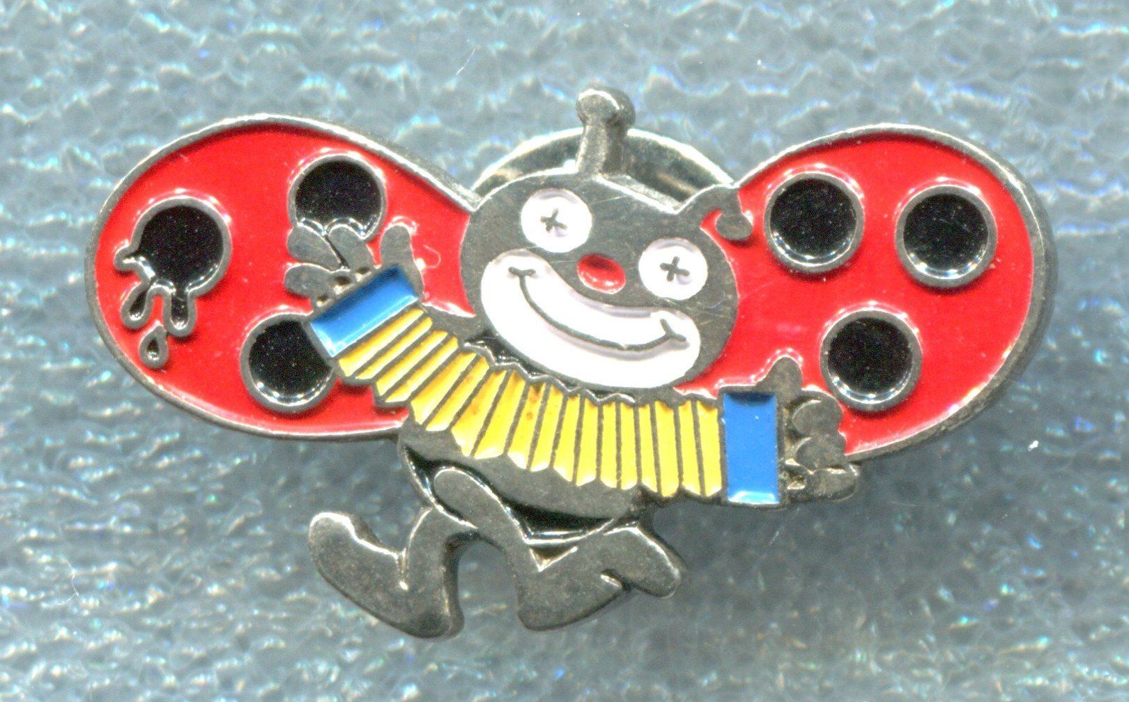 Placchette & Badge: BLICK Käfer  Musik Clown – Usato da Winterthur venduto da Sammleroase