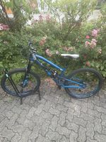 Fully Mountainbike blau Grösse M RockShox Dämpfer