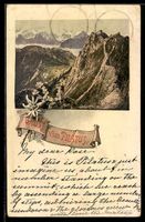 AK Pilatus, Bergpanorama im Edelweiss-Passepartout