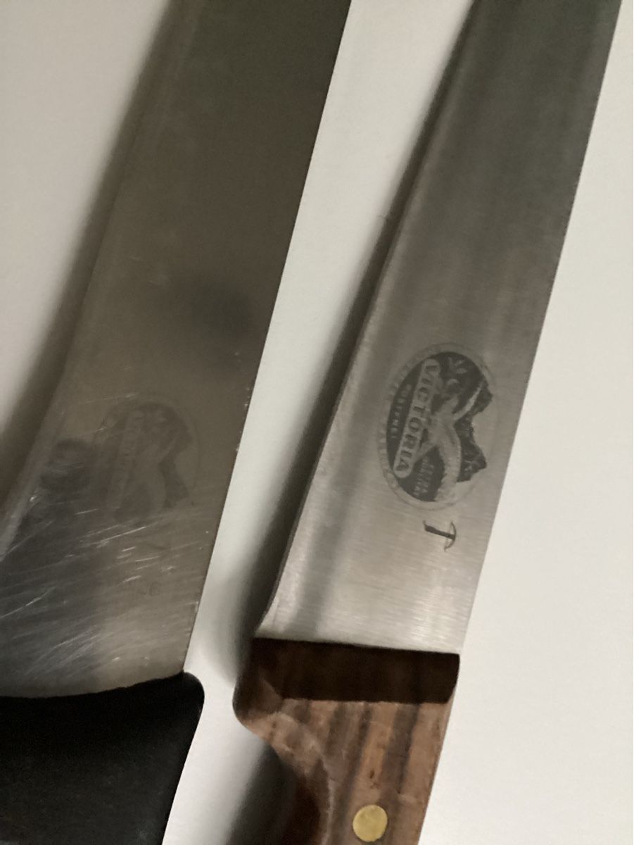 Victorinox Coltelli da cucina: 2er Set Messer Victorinox, gebraucht – Usato da Schüpfheim venduto da W010 1
