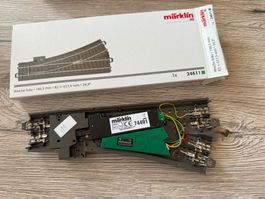 Märklin H0 Gleis 24611 Weiche links 188.3mm, Digitalisiert