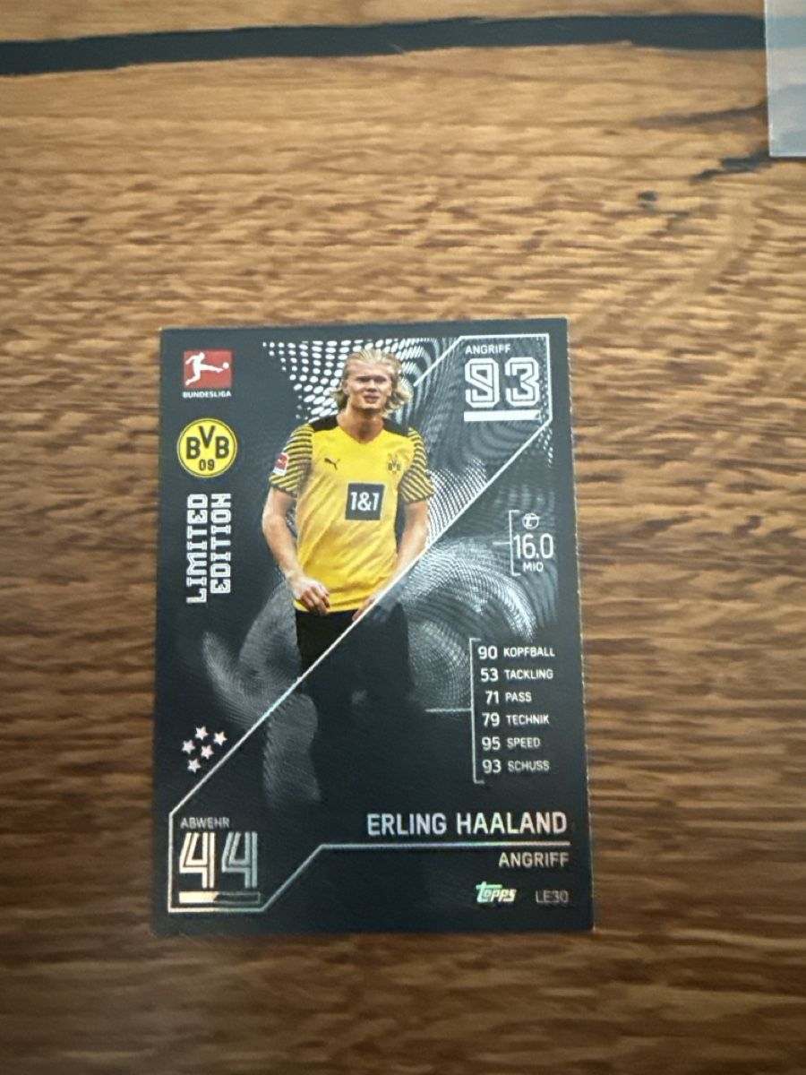 Topps Sammelbilder & Trading cards: Erling Haaland topps – Neu (gemäss Beschreibung) aus Buochs von Mischaff