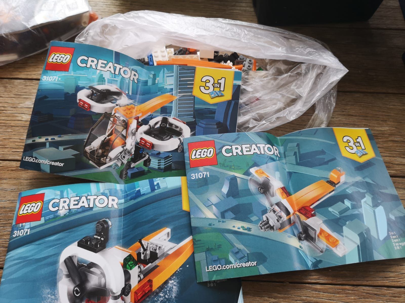 Lego Kit di costruzioni: Lego Creator 31071 Forschungsdrohne – Usato da Adliswil venduto da Bumpernuessli