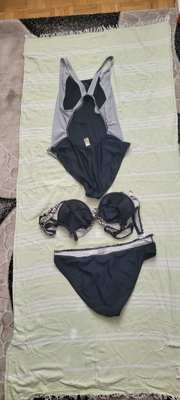 Badekleider & Bikinis: MADISON&RODEO Maillots de bain t48/SERVITTE DE PLAGES/Coton – Neu (gemäss Beschreibung) aus Vevey von x_y_f 2