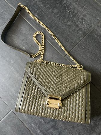 Michael Kors Tasche, Khaki-grün, neuwertig, Herbst-chic!