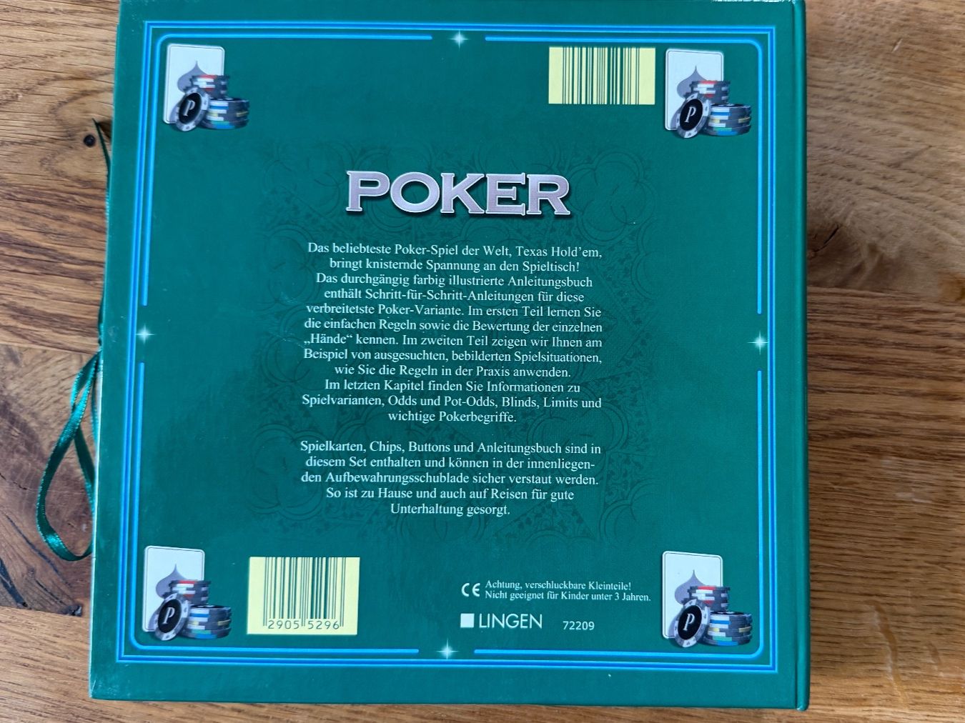Spiele: Poker Set mit Lernheft – Gebraucht aus Schaffhausen von Bootes 1
