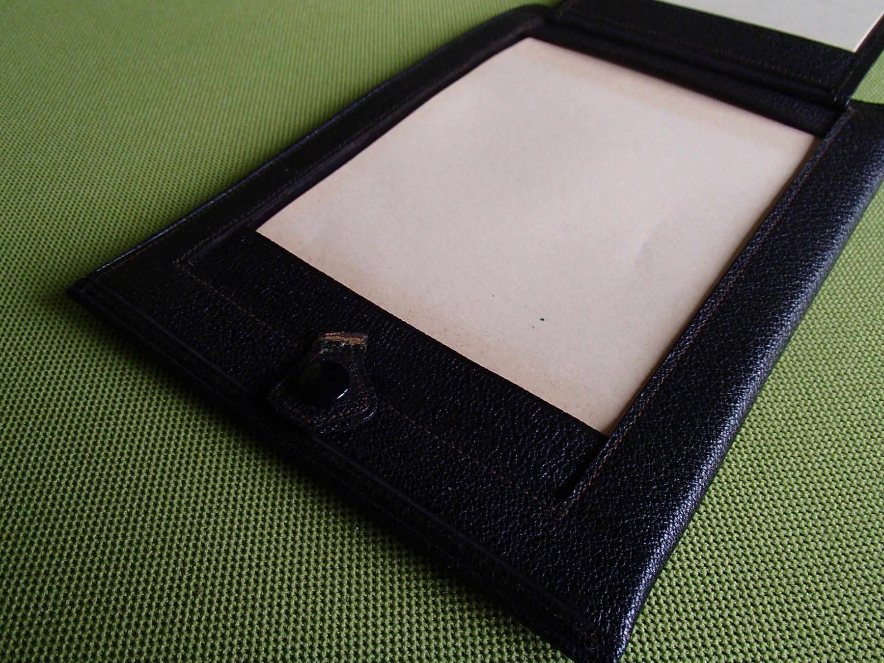 Kalender: Vintage schwarzer Leder Wochenplaner – Gebraucht aus Schöfflisdorf von pullux 4