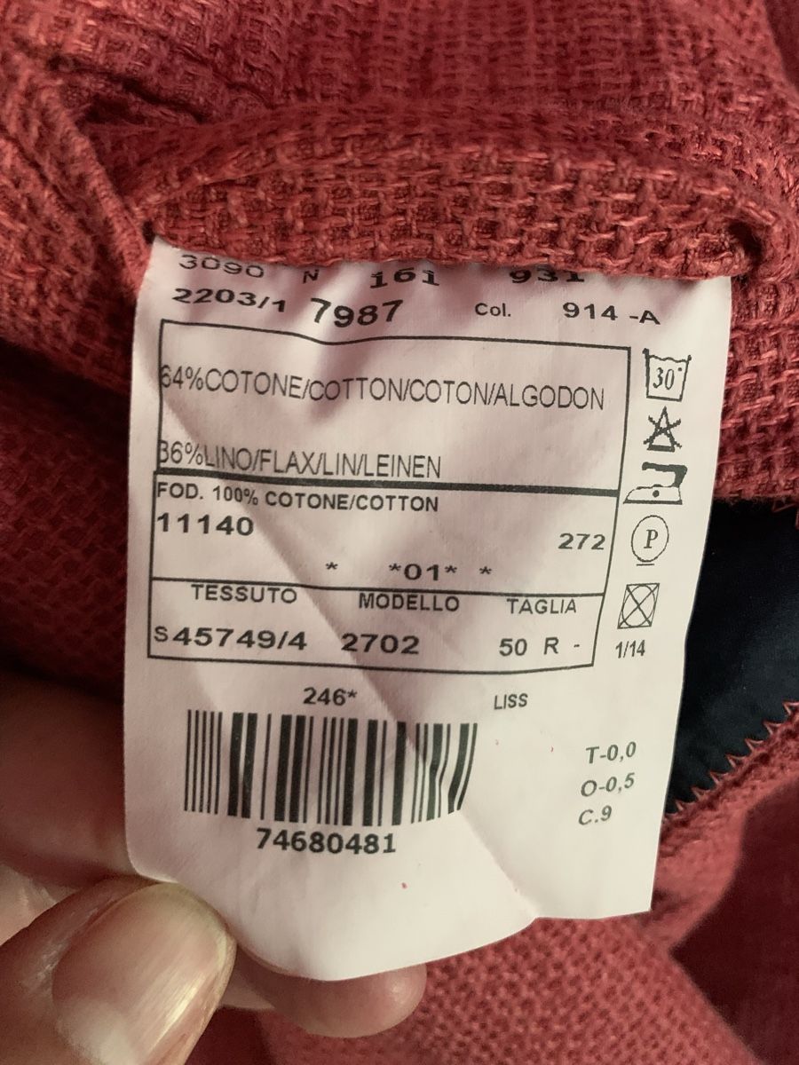 Boggi Vestes: Blaser Boggi coton and linen – Neuf (Voir description) à Basel par lau_zcq8 3