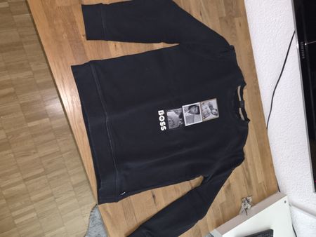 Sweatshirt Hugo Boss Muhammad Ali schwarz Grösse M neuwertig