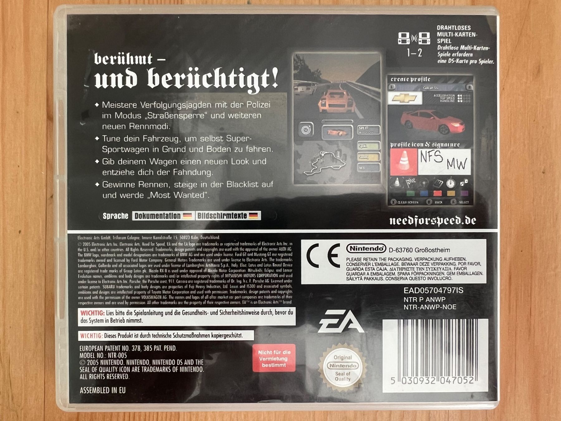 Nintendo Giochi: DS Need for Speed Most Wanted – Usato da st.gallen venduto da SoCre75 2