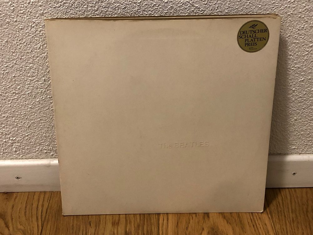 THE BEATLES - WHITE ALBUM LP DE 1969 APPLE TOPLOADER INSERTS (Gebraucht ...