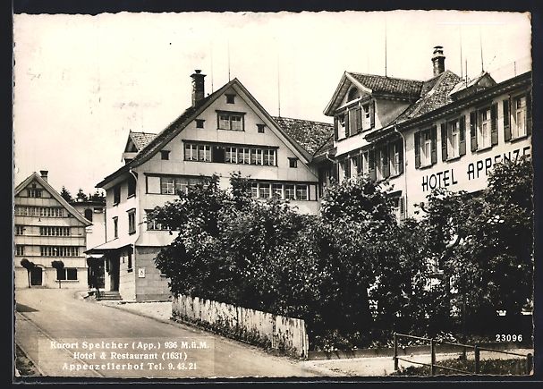Cartoline postali: Speicher /App., Hotel und Restaurant App – Usato da Berlin venduto da bartko-reher