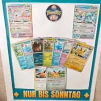 🦊 Sylveon ex & Vaporeon ex + 8 Eeveelutions [EN] *NM*