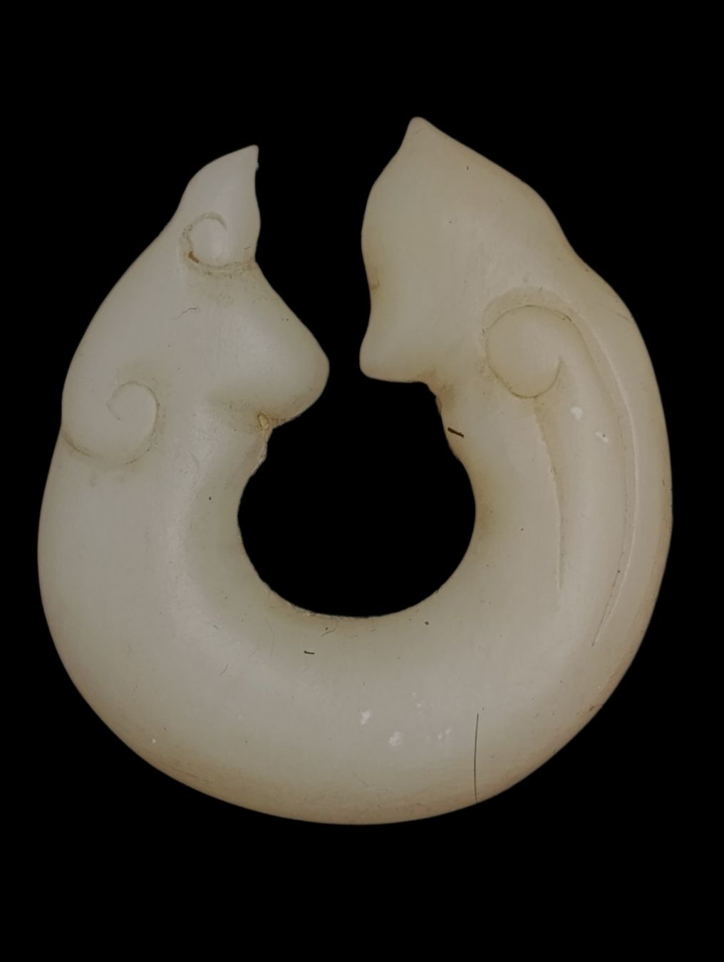 Statuette: Chinesische Jade Figur Relief – Usato da Hochfelden venduto da Historium 3