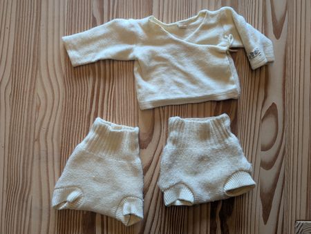 Vêtements laine bébé 50-56 naissance 