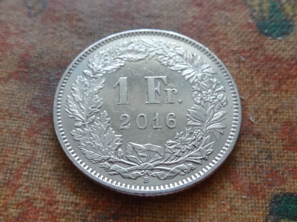 Toutes les monnaies: 1 Fr. 2016 – D'occasion à Romanel-sur-Lausanne par Swift13