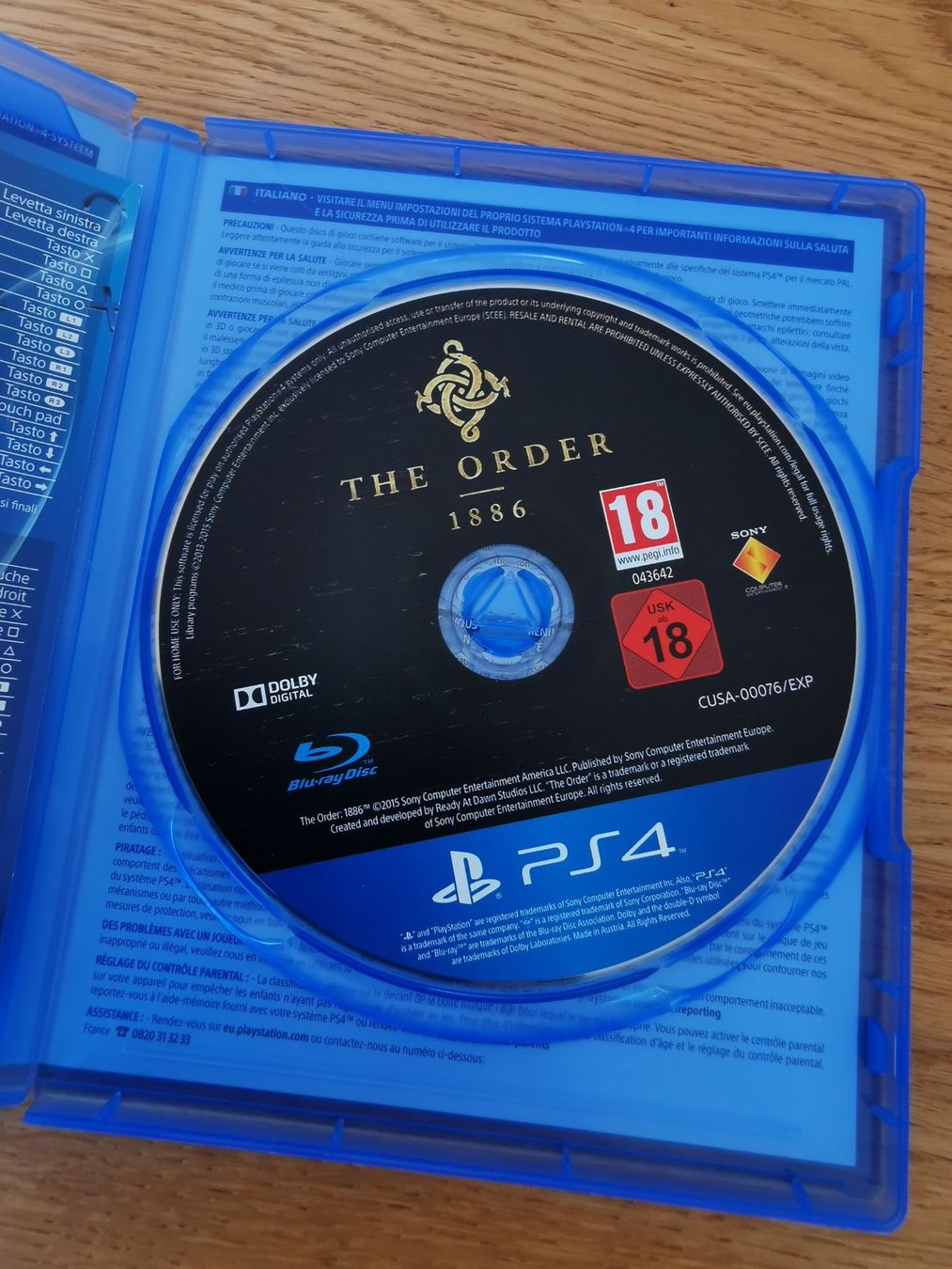 Giochi: Jeu PS4 -  The Order 1886 – Nuovo (secondo la descrizione) da Veytaux venduto da lelivreouvert 2