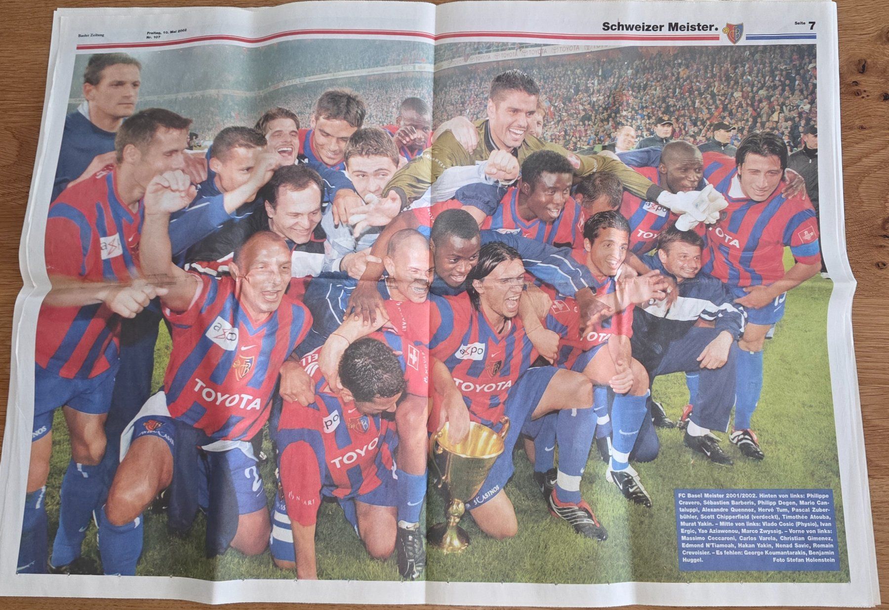 Zeitschriften & Magazine: FC Basel, FCB. BaZinside. Sonderbeilage BAZ. Schweizer Meist – Neu (gemäss Beschreibung) aus Möriken AG von Mavo 9