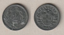 2 Rappen 1944 Zink