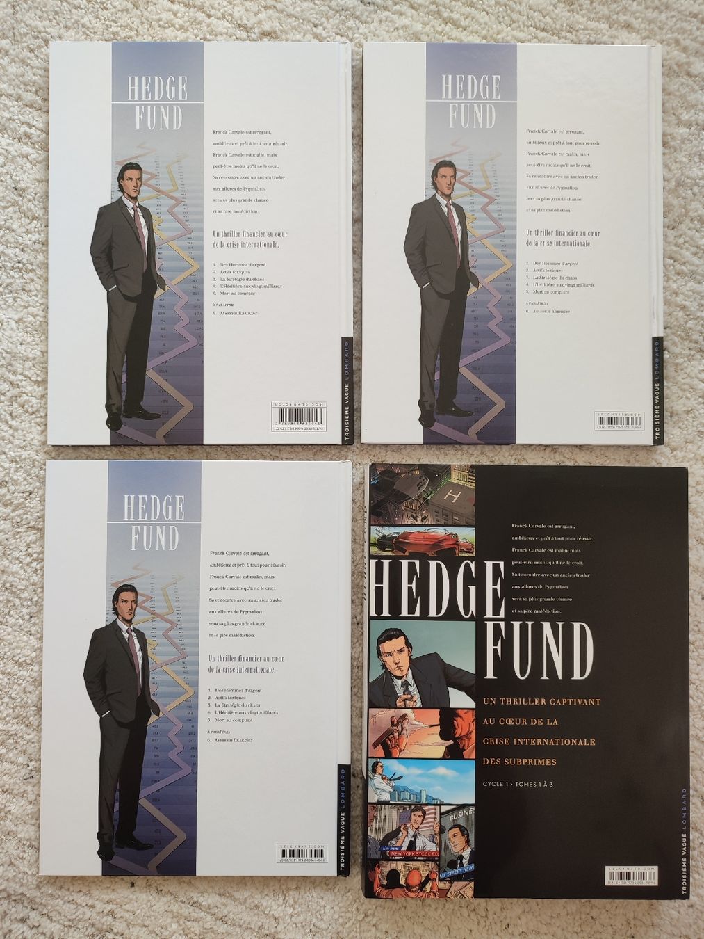 Fumetti: Coffret Hedge Fund 3 volumes – Usato da Bougy-Villars venduto da Vogue 1
