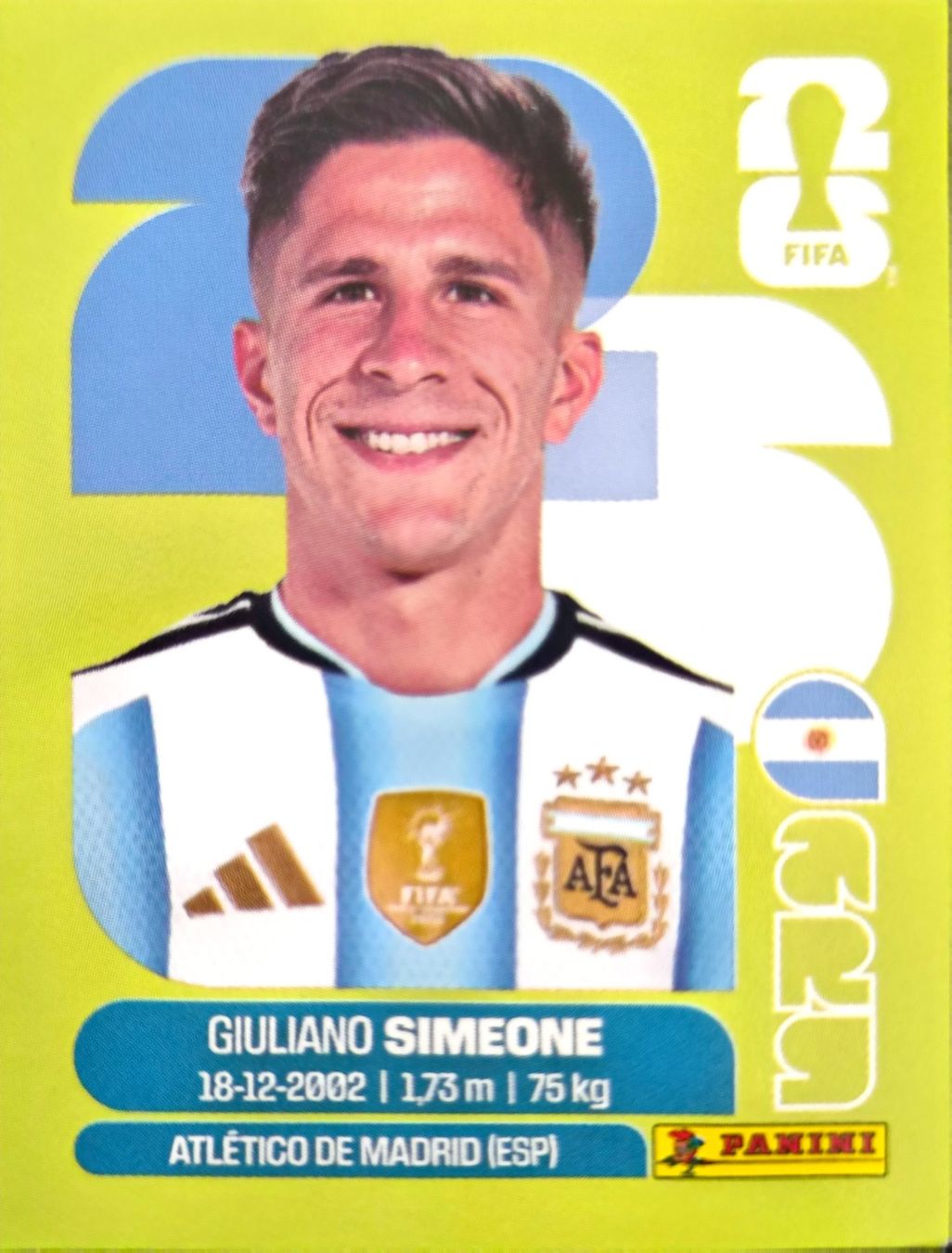 Panini Carte collezionabili: Carte FIFA World Cup 2026 ARG 20 – Usato da Clarens venduto da rim_g98y