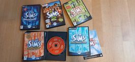 lot de jeux pc sims ab 1.-