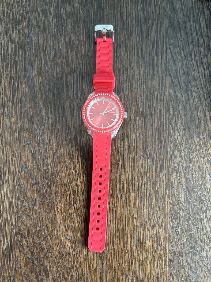 Esprit Orologi: Damen Esprit Uhr Farbe Coral – Nuovo (secondo la descrizione) da Emmen venduto da H.Bettina