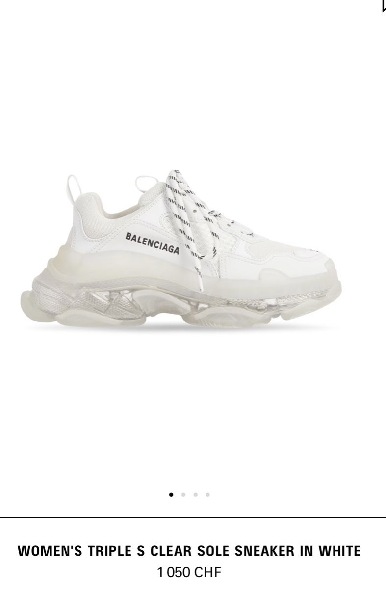 Balenciaga Chaussures femmes: Balenciaga Triple S Clear Sole – D'occasion à Lohn-Ammannsegg par aemu12 4