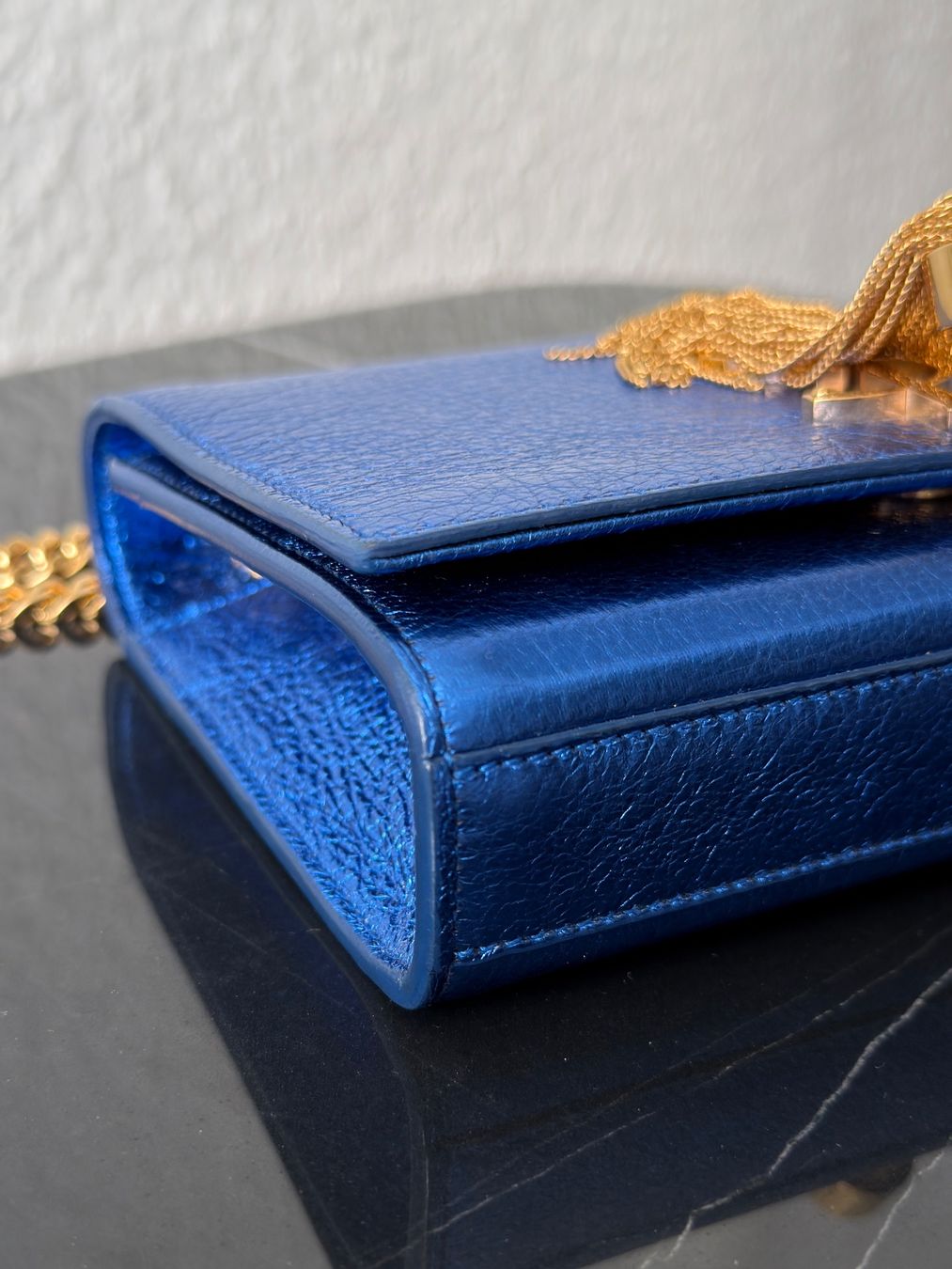 Saint Laurent Borse da donna: Authentique Sac SAINT LAURENT Pompom Kate avec dustbag – Nuovo (secondo la descrizione) da Carouge GE venduto da loveluxury 4