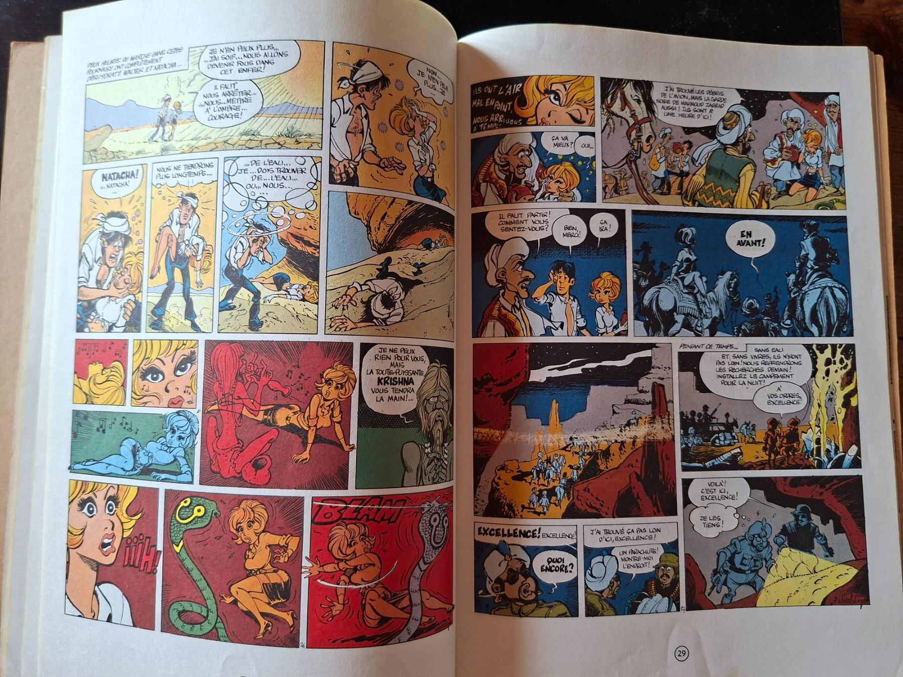 Fumetti: NATACHA N°2 EO  et le maharajah – Usato da Neuchâtel venduto da skajams 4