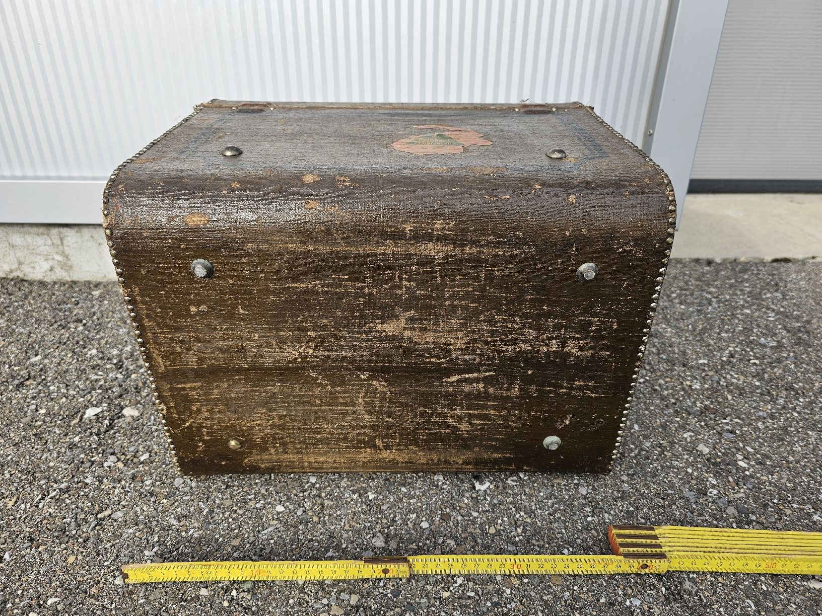 Valises de voyage: coffre ancien  – D'occasion à Pampigny par Calypso06 5