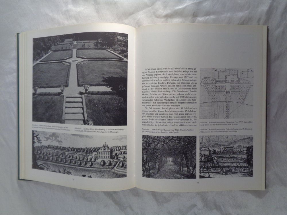 Historische Gärten der Schweiz / Buch 1980 ab Fr. 8 Kaufen auf Ricardo