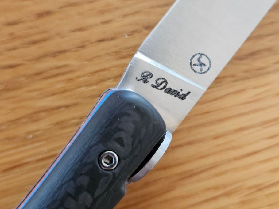 BMW Taschenmesser: R. David Taschenmesser mit BMW Emblem neu – Neu (gemäss Beschreibung) aus Bern von Respirit 5