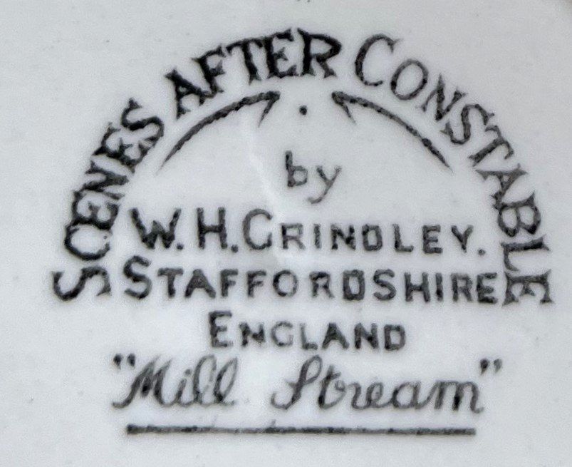 Set di piatti: W.H.Grindley Kaffeeges. Scenes After Constable 21 Teile – Nuovo (secondo la descrizione) da Arlesheim venduto da Pyramide88 3
