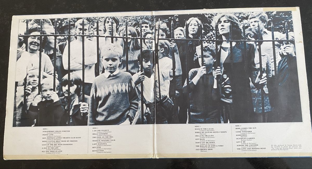 Schallplatten: Beatles blaues Album – Gebraucht aus Root von chugelrund 1