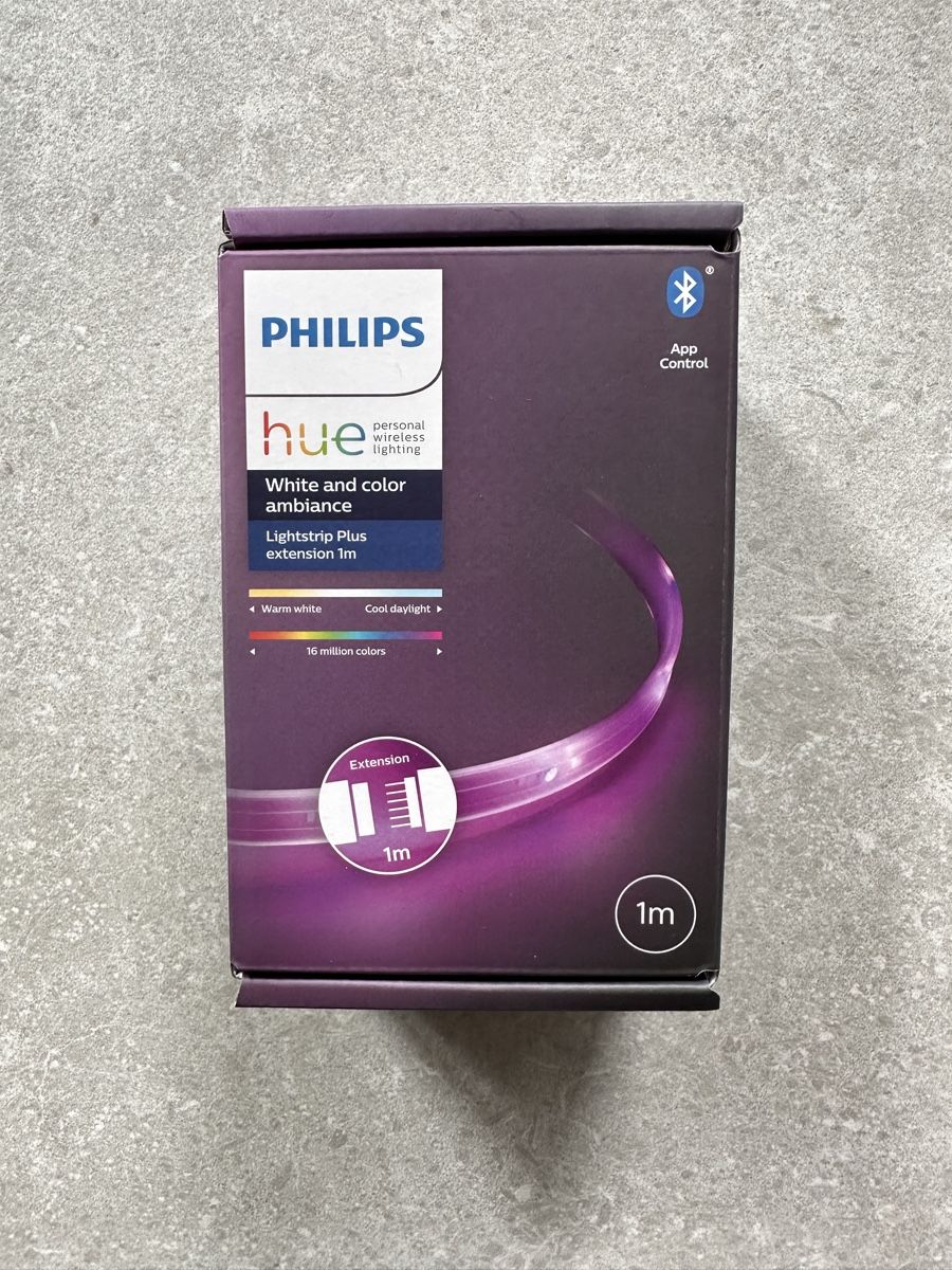 Philips Lampen: Philips Hue Lightstrip Plus Extension 1m neu – Neu und originalverpackt aus Allschwil von Bamba.