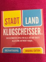 Stadt Land Klugscheisser Kartenspiel Original Edition neu