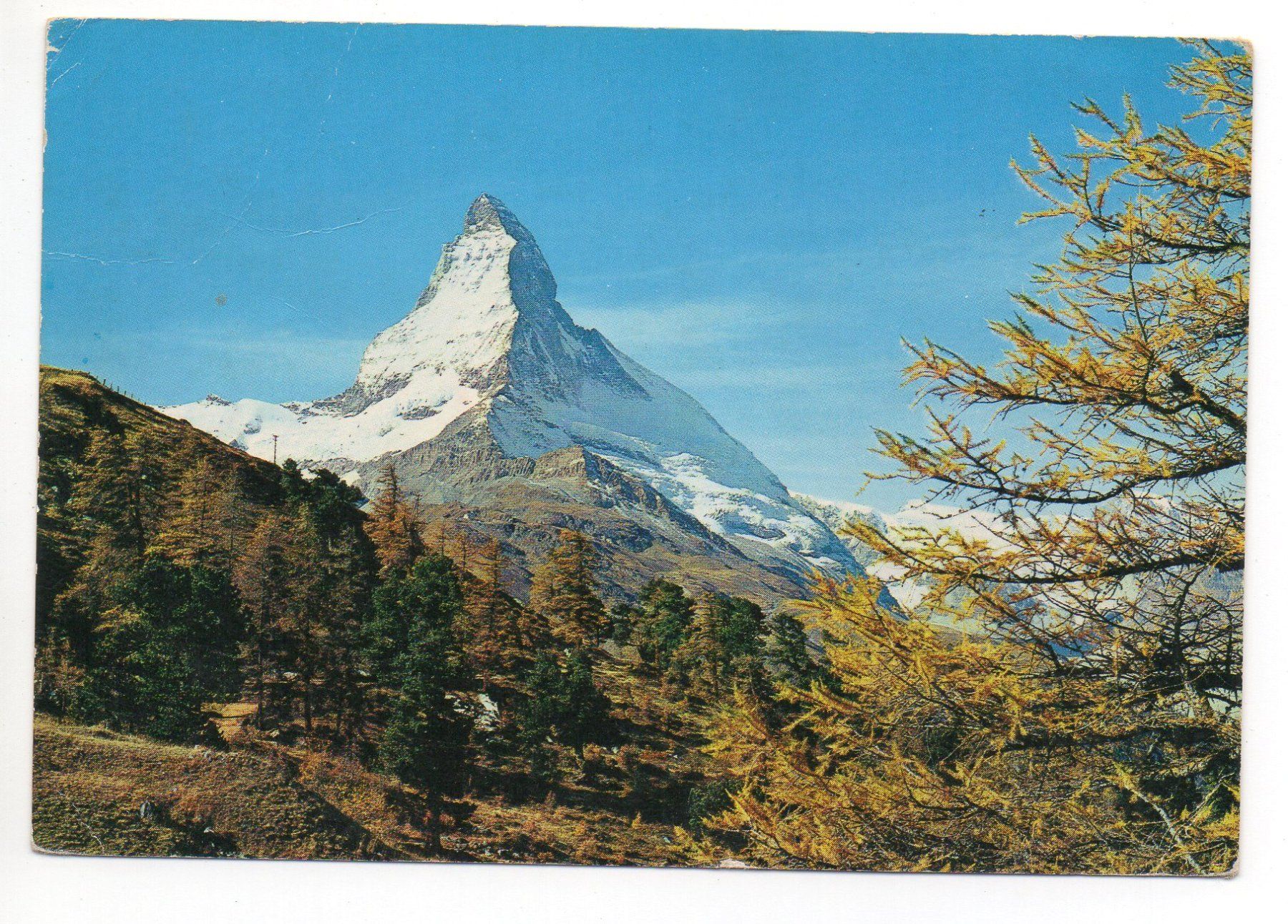 Ansichtskarten: ZERMATT Matterhorn – Gebraucht aus Jona von philajona