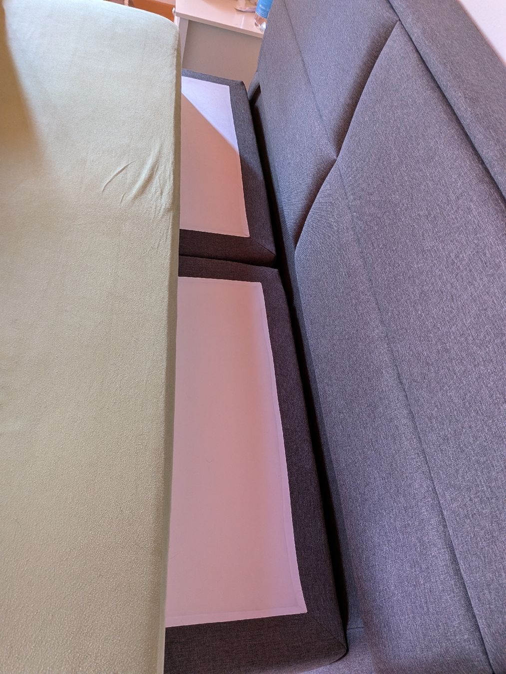 Conforama Betten: Boxspringbett 160x200 grau – Gebraucht aus Glattfelden von ayl_zst9 5
