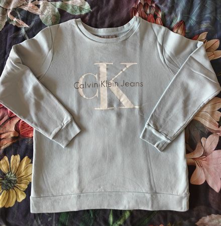Calvin Klein - Sweatshirt - hellblau - Gr.S - neuwertig