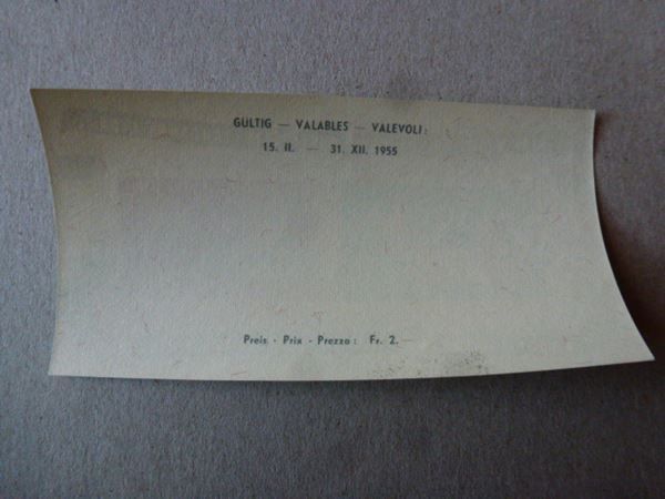 Tutti i francobolli: Block ++ EXPO Lausanne 1955 ungebraucht – Nuovo (secondo la descrizione) da Walkringen venduto da Casablanca777 1