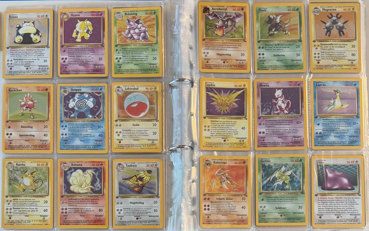 Pokémon Carte collezionabili: Pokemon Karten 1.Edition Sammlung – Usato da Sitterdorf venduto da mat_5c6v 1