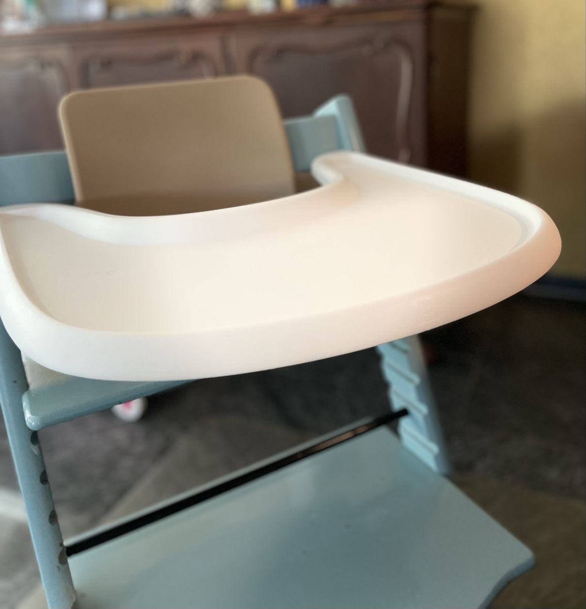 Stokke Hochstühle: Stokke Tripp Trapp Tisch weiss – Gebraucht aus Baden von things777 3