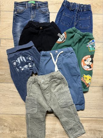 7 Hosen und Jogginghosen für Jungen, Größe 80 🦊