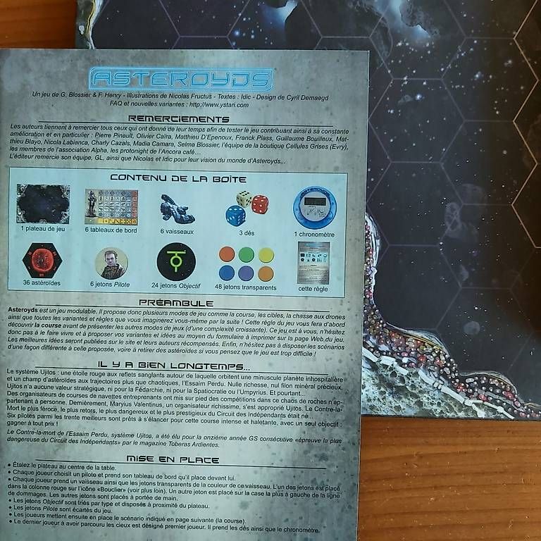 Spiele: Jeu de société Asteroyds – Gebraucht aus Martigny von Baldur333 2