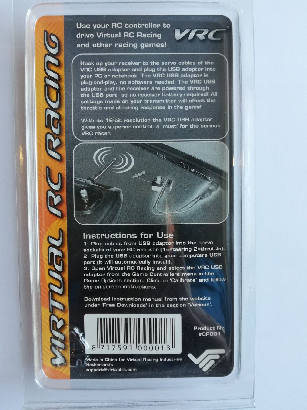 Modellismo RC: VRC USB Adapter #CP001 – Nuovo e nell'imballaggio originale da Witterswil venduto da ushornet 1