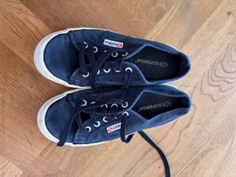 Superga Sneaker blau Grösse 38 gebrauchter Zustand