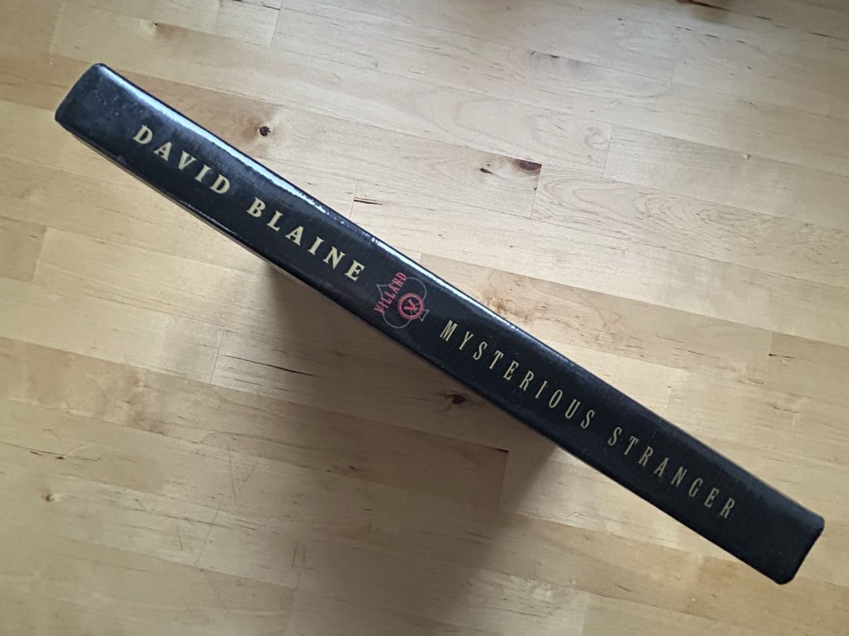 Libri: David Blaine - Mysterious Stranger – Usato da Himmelried venduto da rasmus67 2